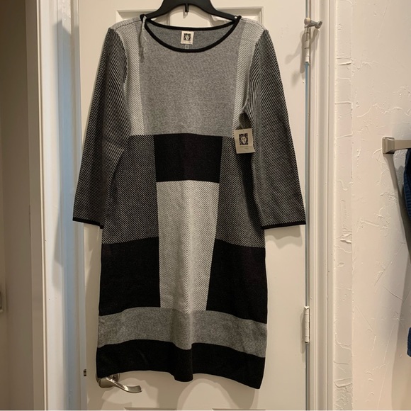 Anne Klein sweater dress - Picture 2 of 4